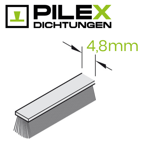 STANDARDBÜRSTE FUSSBREITE 4,8mm